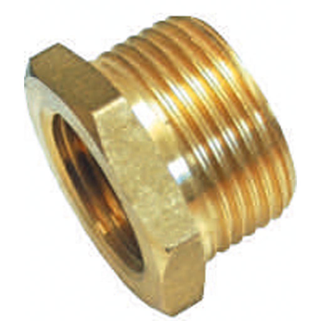 Reductie SONTEC, exterior-exterior, 1/2"x3/8", alama, auriu