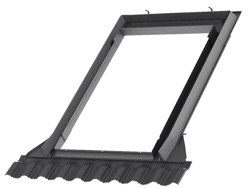 Rama etans, fereastra mansarda, gri 78 x 98 cm  Velux EDW