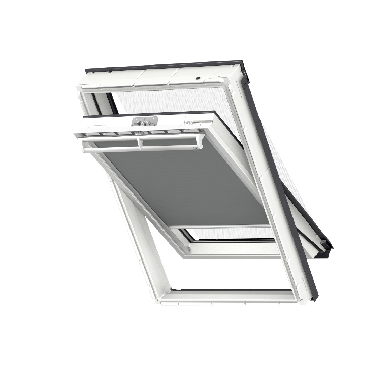 Jaluzea tip rulou opac VELUX, 55 x 78 cm, gri