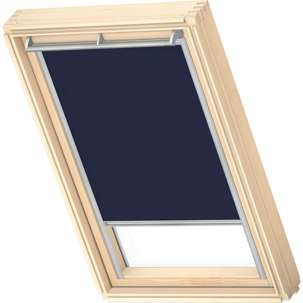 Rulou interior VELUX DKL FK06, poliester, 66 x 118 cm, bleumarin