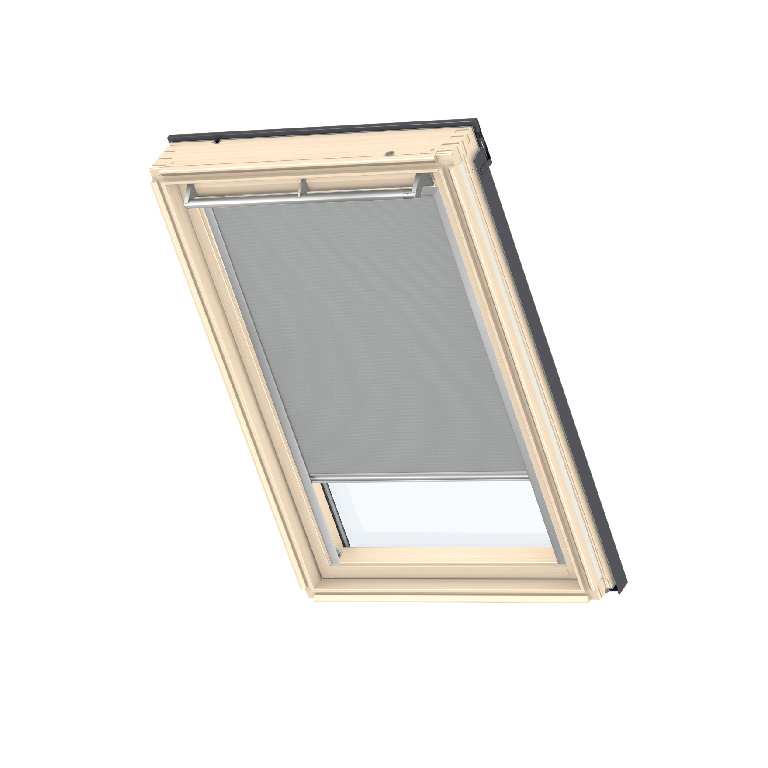 Roleta poliester Velux, 78 x 98 cm, gri