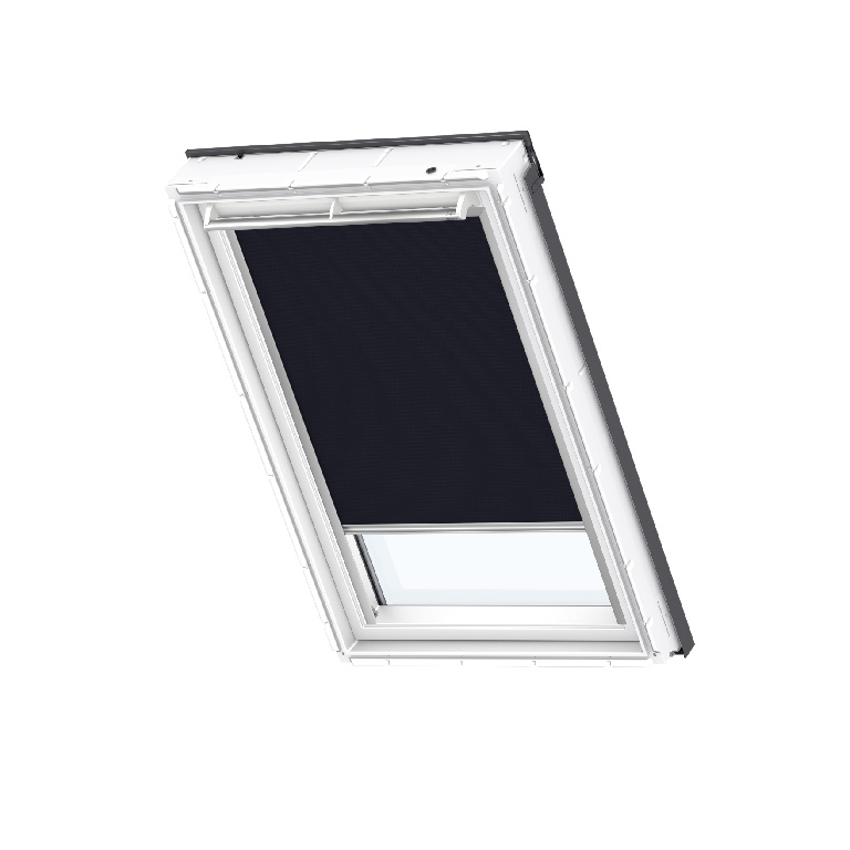Roleta poliester, albastra, 78 x 98 cm  Velux