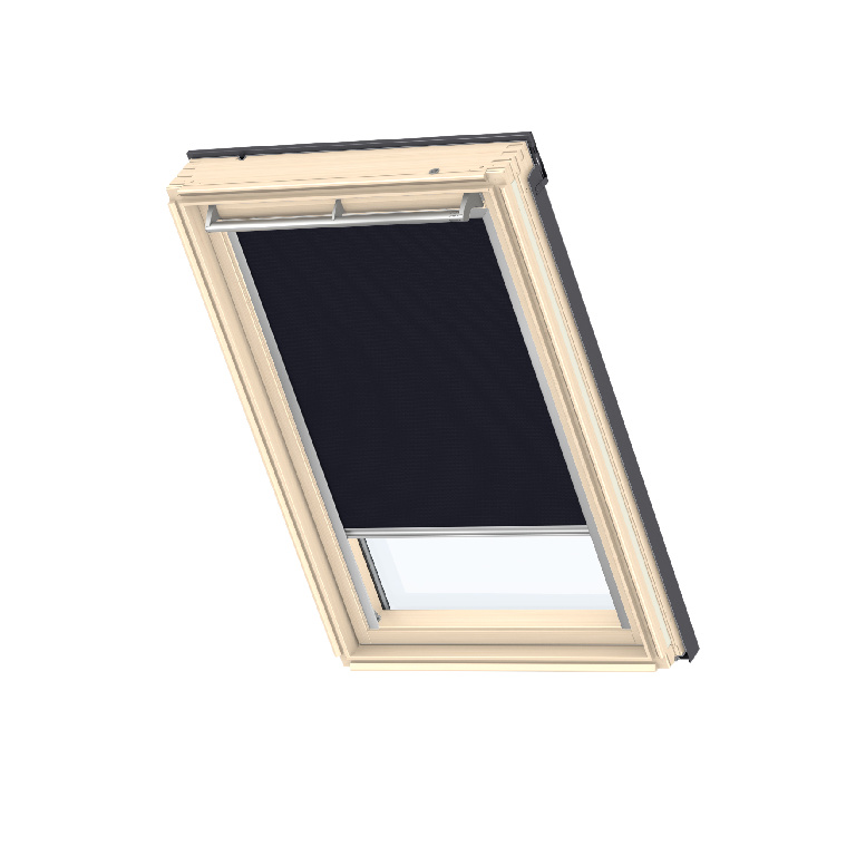 Roleta poliester, albastra, 78 x 98 cm  Velux