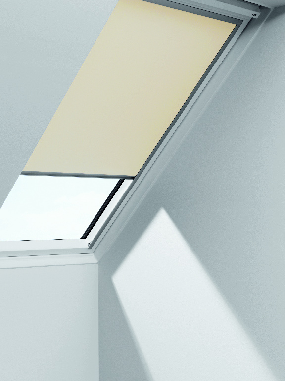 Roleta poliester, bej, 78 x 140 cm  Velux