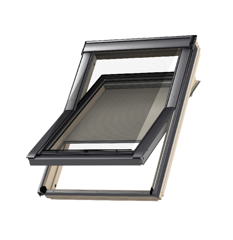 Roleta poliester, bej, 78 x 140 cm  Velux
