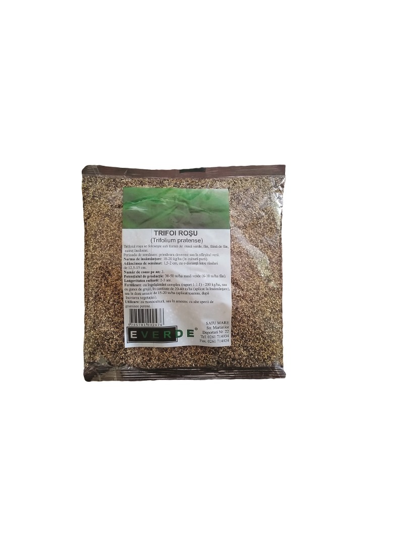Seminte trifoi rosu, 0.5 Kg  Everde