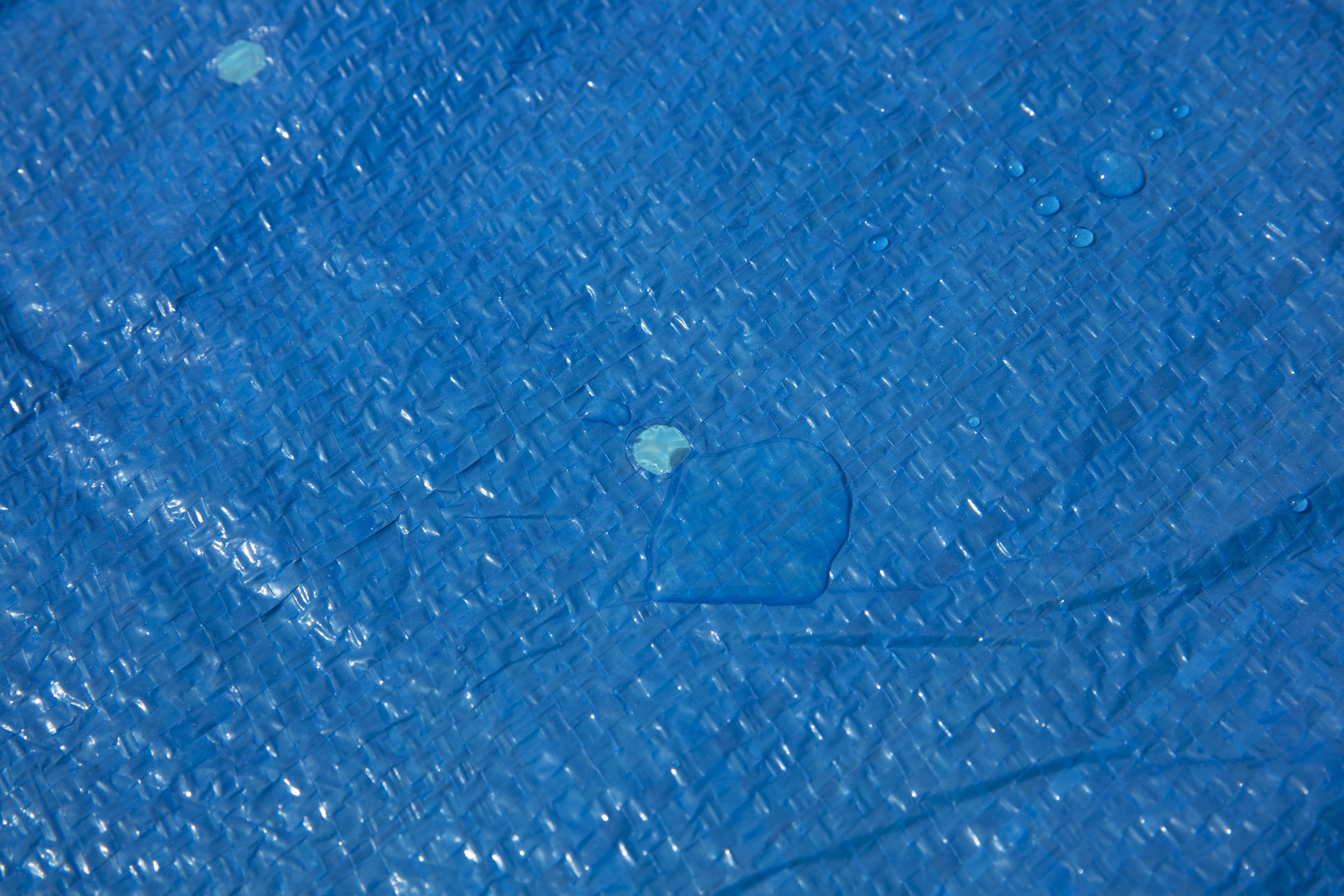 Prelata piscina BESTWAY, cu cadru, dreptunghiulara, polietilena, 221x150 cm, albastru