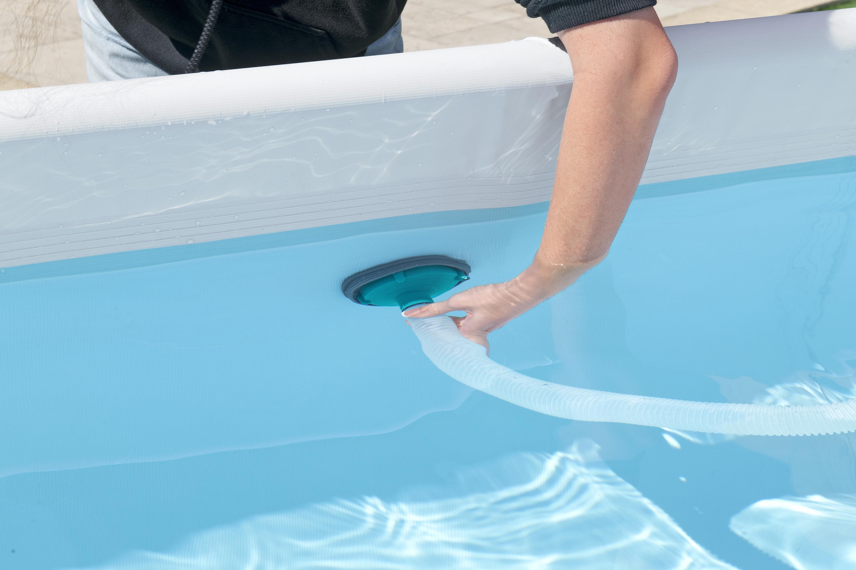 Curatator de piscine cu pompa BESTWAY AquaPristine, pentru piscine de pana la 457 cm, 2006 l/h, 32 mm