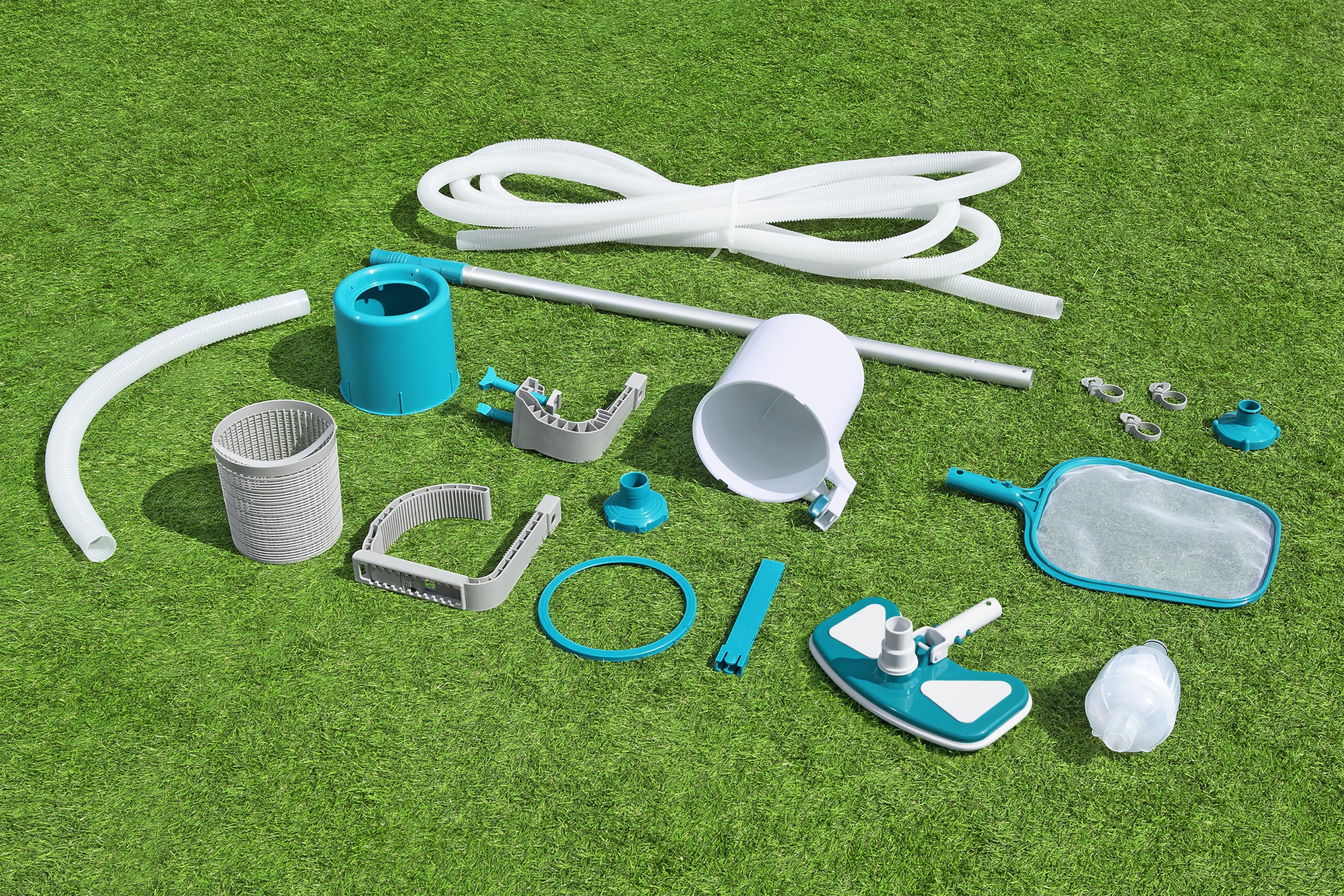 Set de curatare pentru piscine supraterane BESTWAY, pana la 610 cm