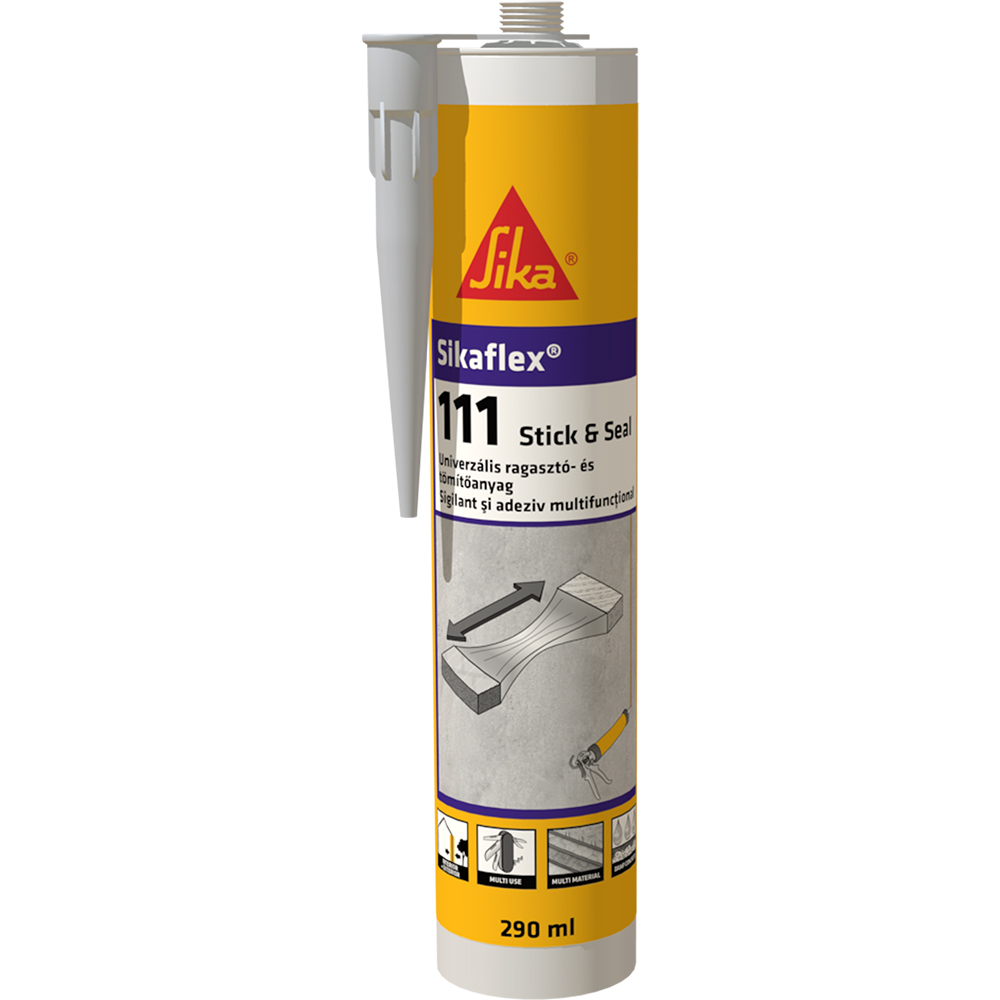 Adeziv universal SIKA Stick and Seal, 111 gri, 290ml