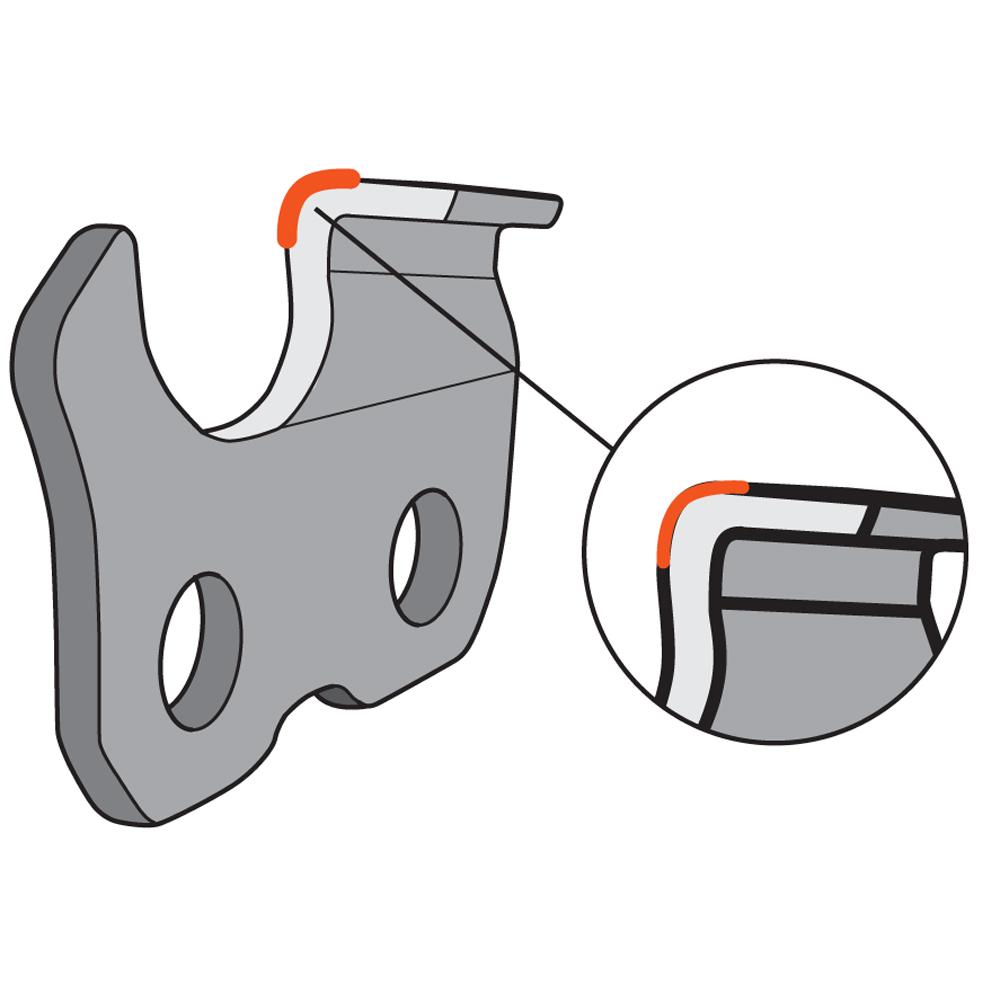 Lant HUSQVARNA S93G, 35cm (14"), 3/8", 1.3mm, 52 zale