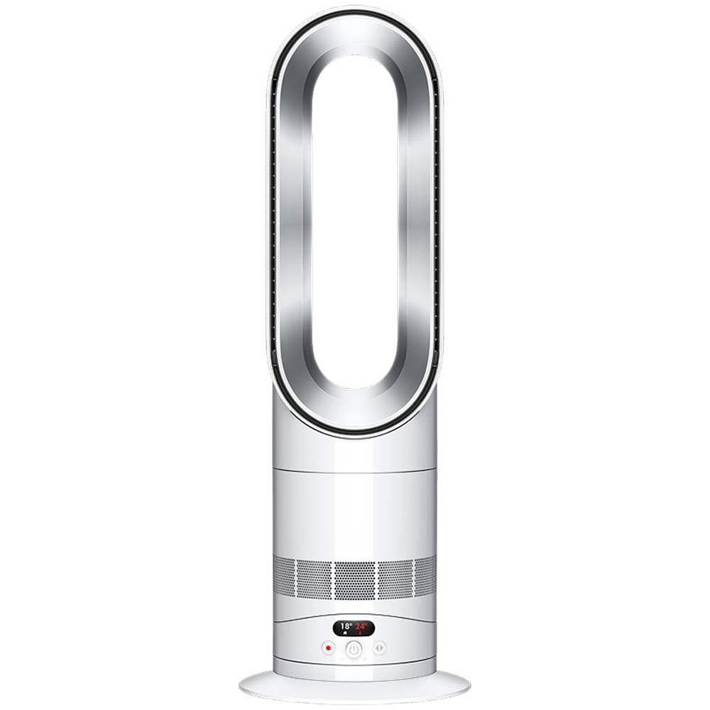 Ventilator de birou DYSON Hot+Cool AM15, Air Multiplier, 10 trepte viteza, Wi-Fi, alb
