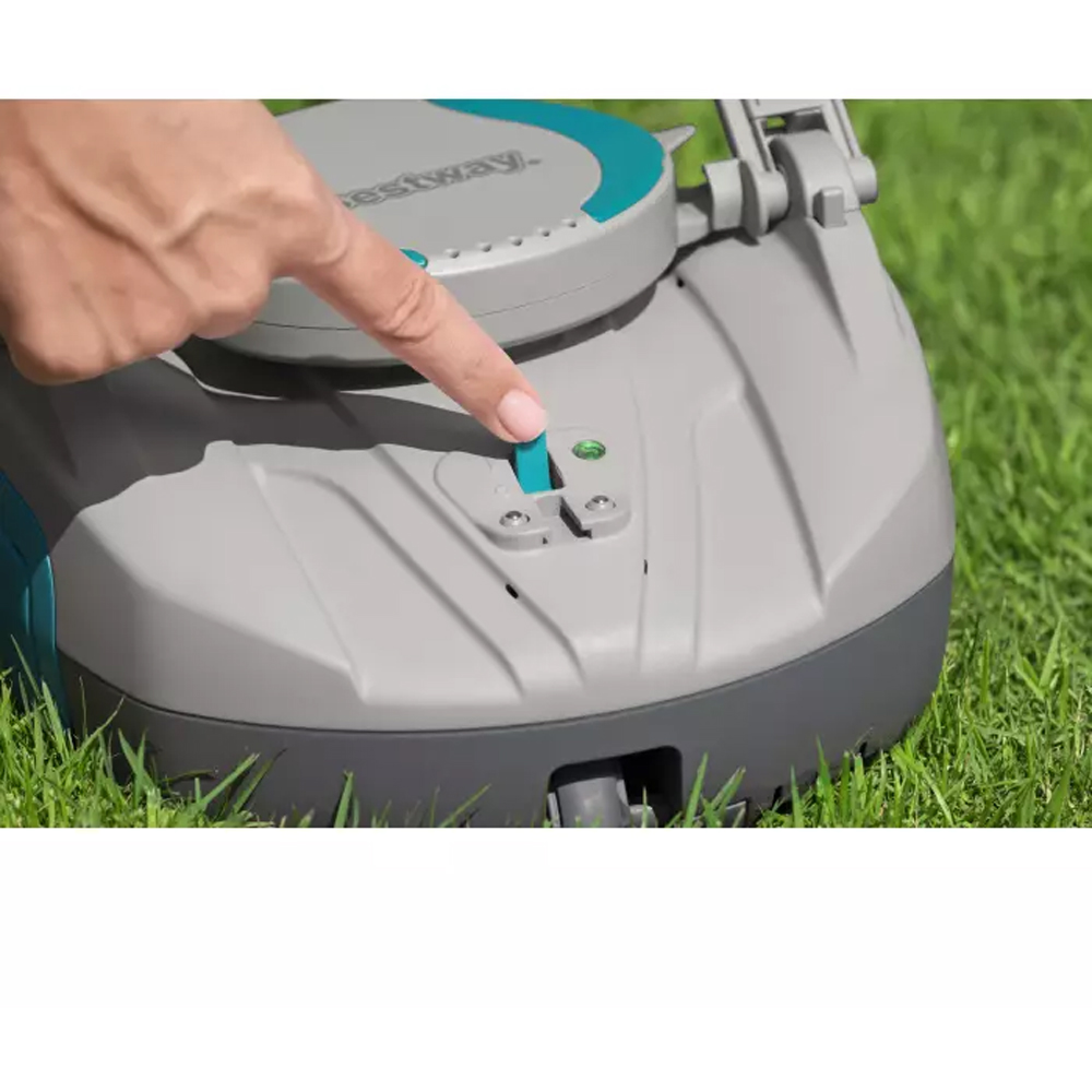 Robot curatare piscina BESTWAY Aquatronix G100, autonomie 30 de minute, curatare pana la 18 mp, gri