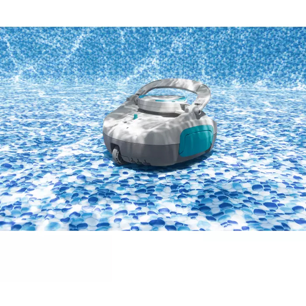 Robot curatare piscina BESTWAY Aquatronix G100, autonomie 30 de minute, curatare pana la 18 mp, gri