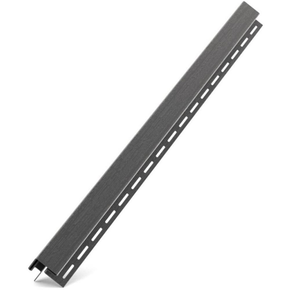 Profil PVC / Sageac colt exterior SMART, 300 x 5 cm, grafit (RAL 7021)