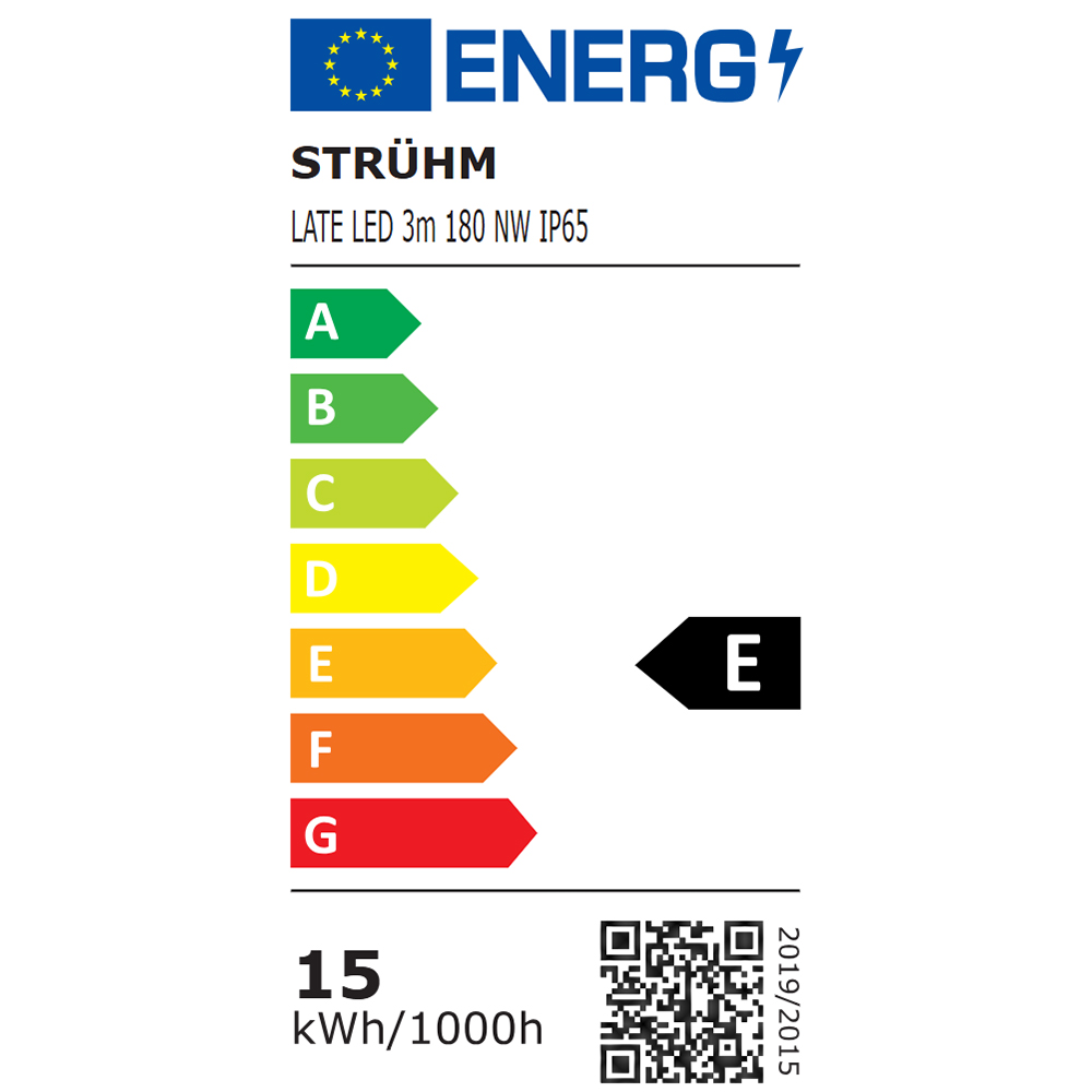 Banda LED SMD Struhm, 14.4W, 1260lm, 3m, IP65, alb neutru