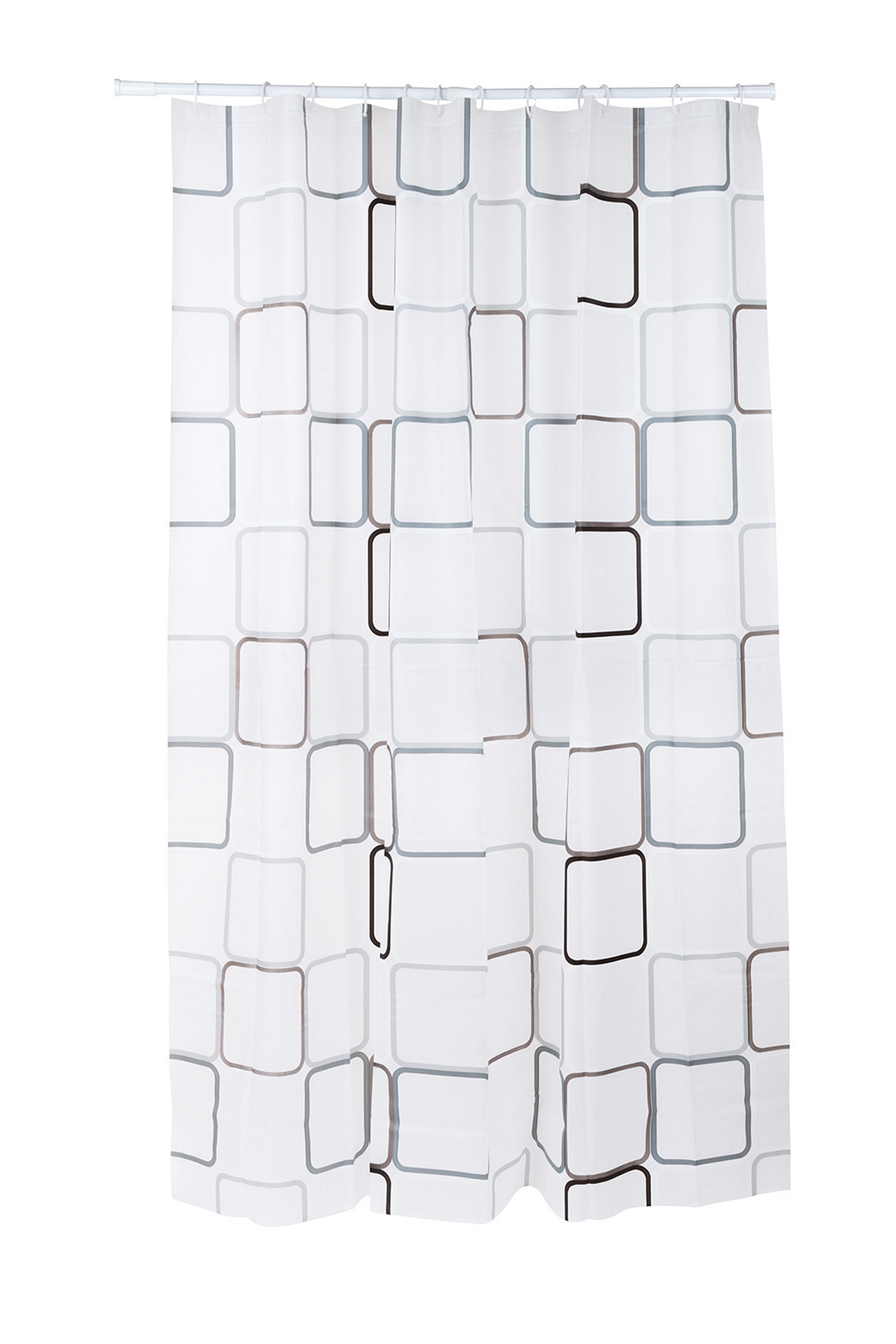 Perdea dus, multicolor, 200 x 180 cm  Bisk Malta