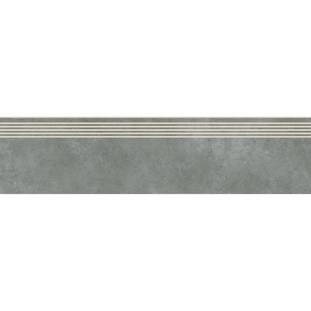 Gresie exterior/interior Cersanit Genford Concrete,, 29,8 X 119,8, cm, 0.71 mp/cutie, gri