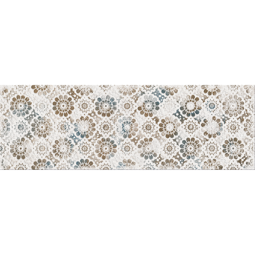 Fraianta interior Cersanit Magnetic Flow Motive, 20 x 60 cm, 1.08 mp/cutie, multicolor