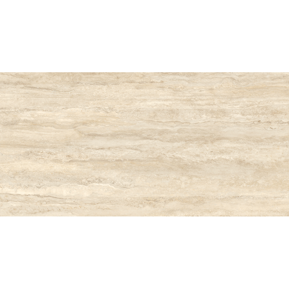 Gresie interior/exterior Cersanit Travertin Soul, 120 x 60 cm, 1.43 mp/cutie, bej