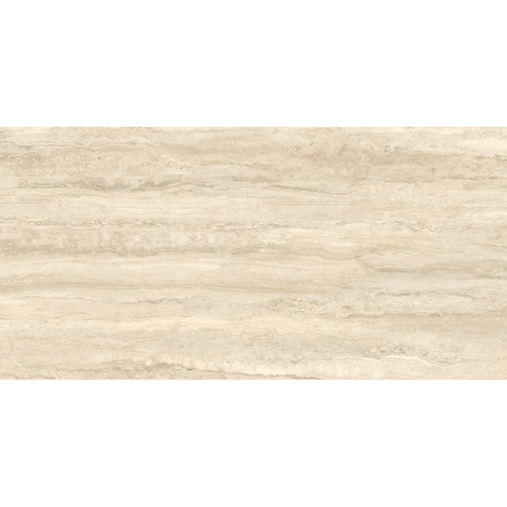 Gresie interior/exterior Cersanit Travertin Soul, 120 x 60 cm, 1.43 mp/cutie, bej
