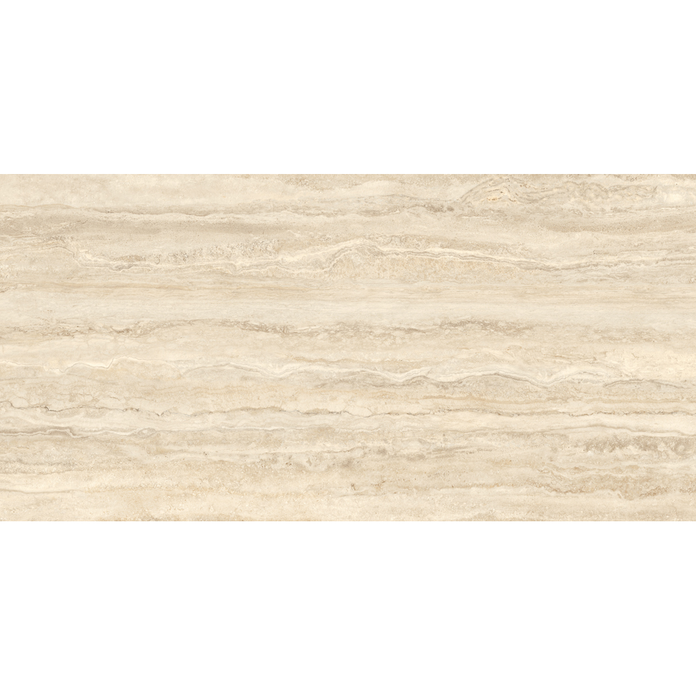 Gresie interior/exterior Cersanit Travertin Soul, 120 x 60 cm, 1.43 mp/cutie, bej