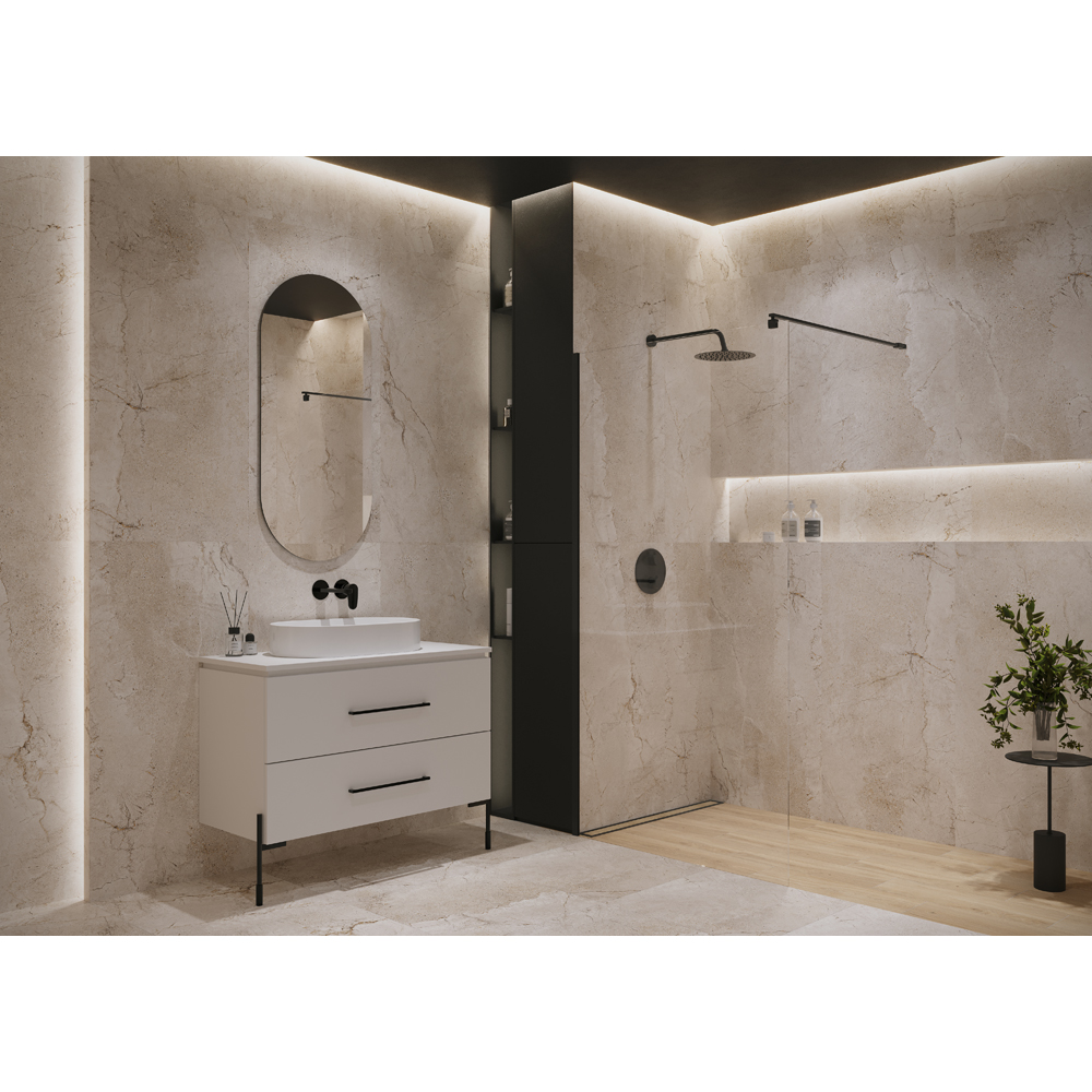 Gresie interior/exterior Cersanit Climber Rock, 120 x 60 cm, 1.43 mp/cutie, bej