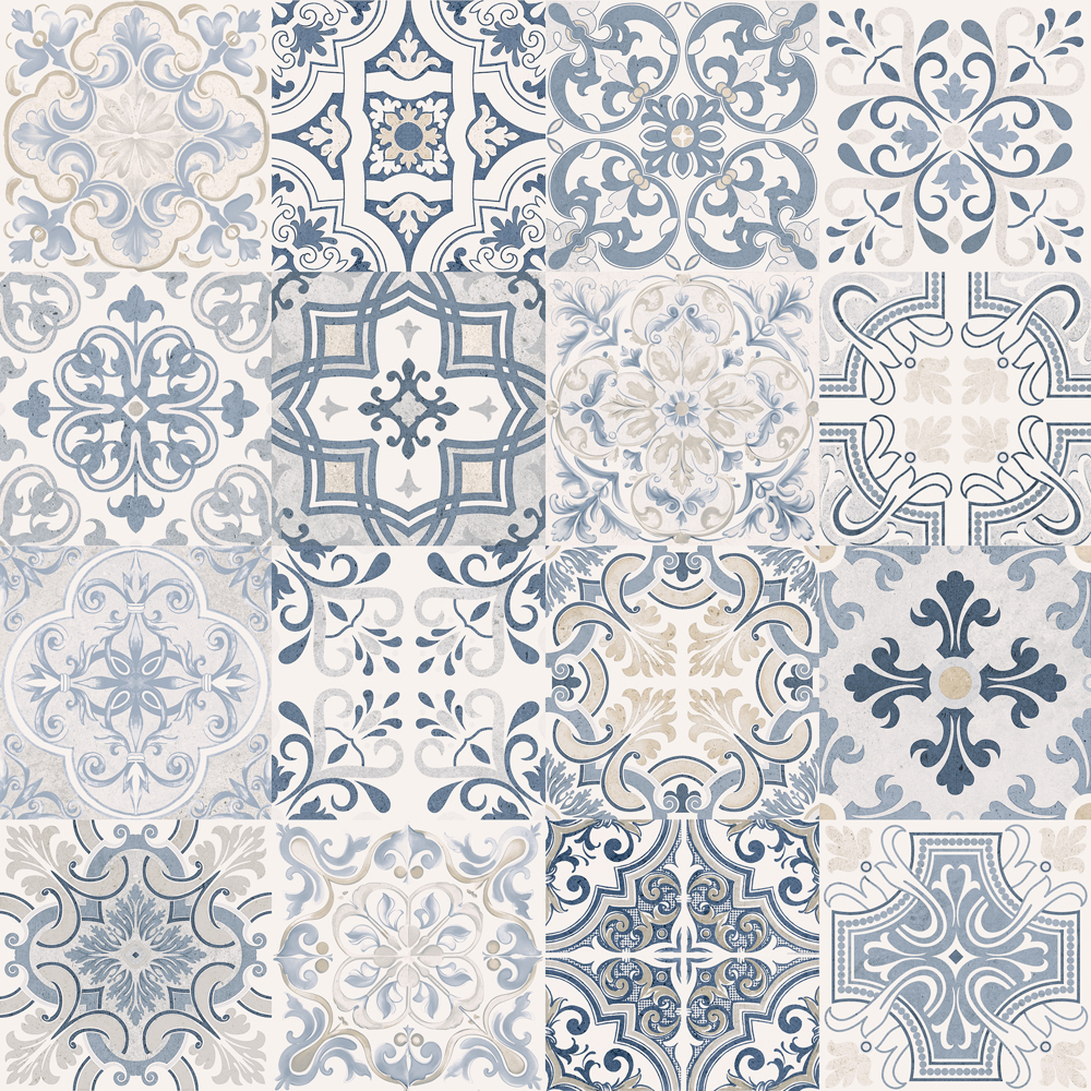Gresie interior/exterior Cersanit Genford, 60 x 60 cm, 1,07 mp/cutie, multicolor