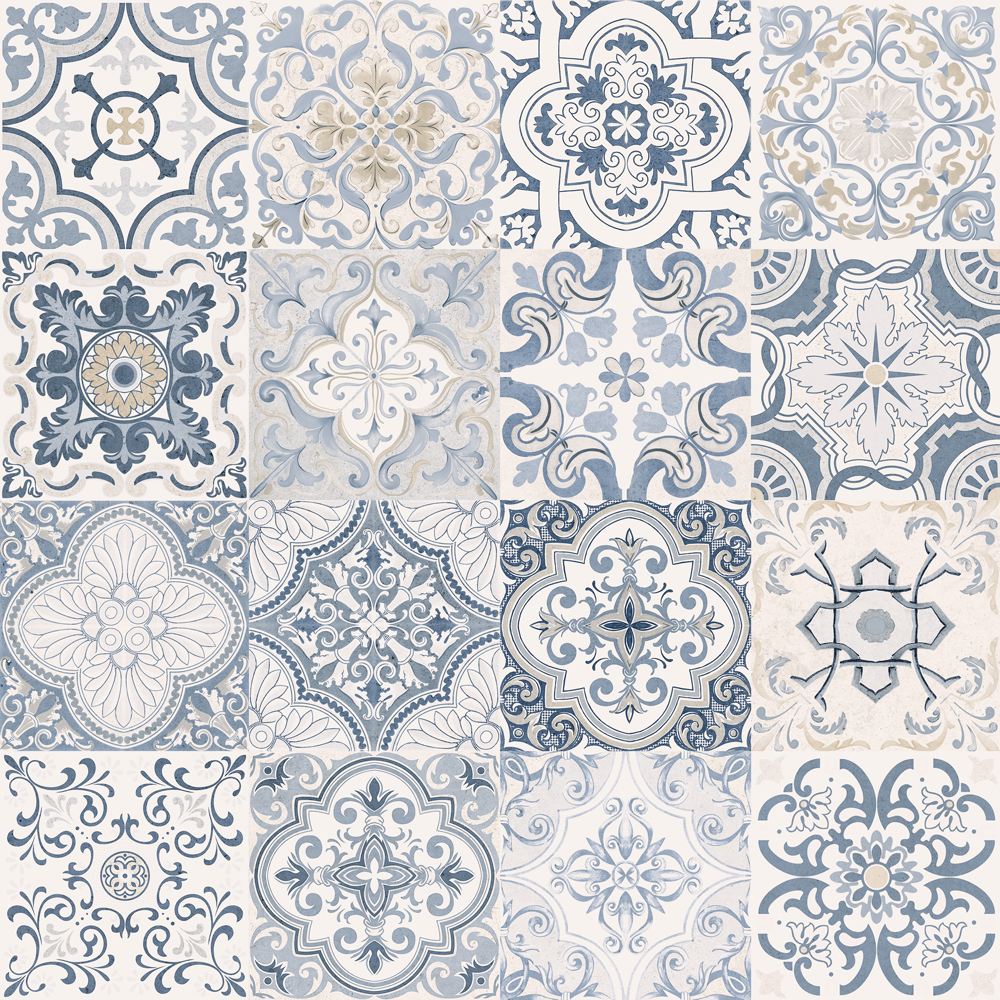 Gresie interior/exterior Cersanit Genford, 60 x 60 cm, 1,07 mp/cutie, multicolor