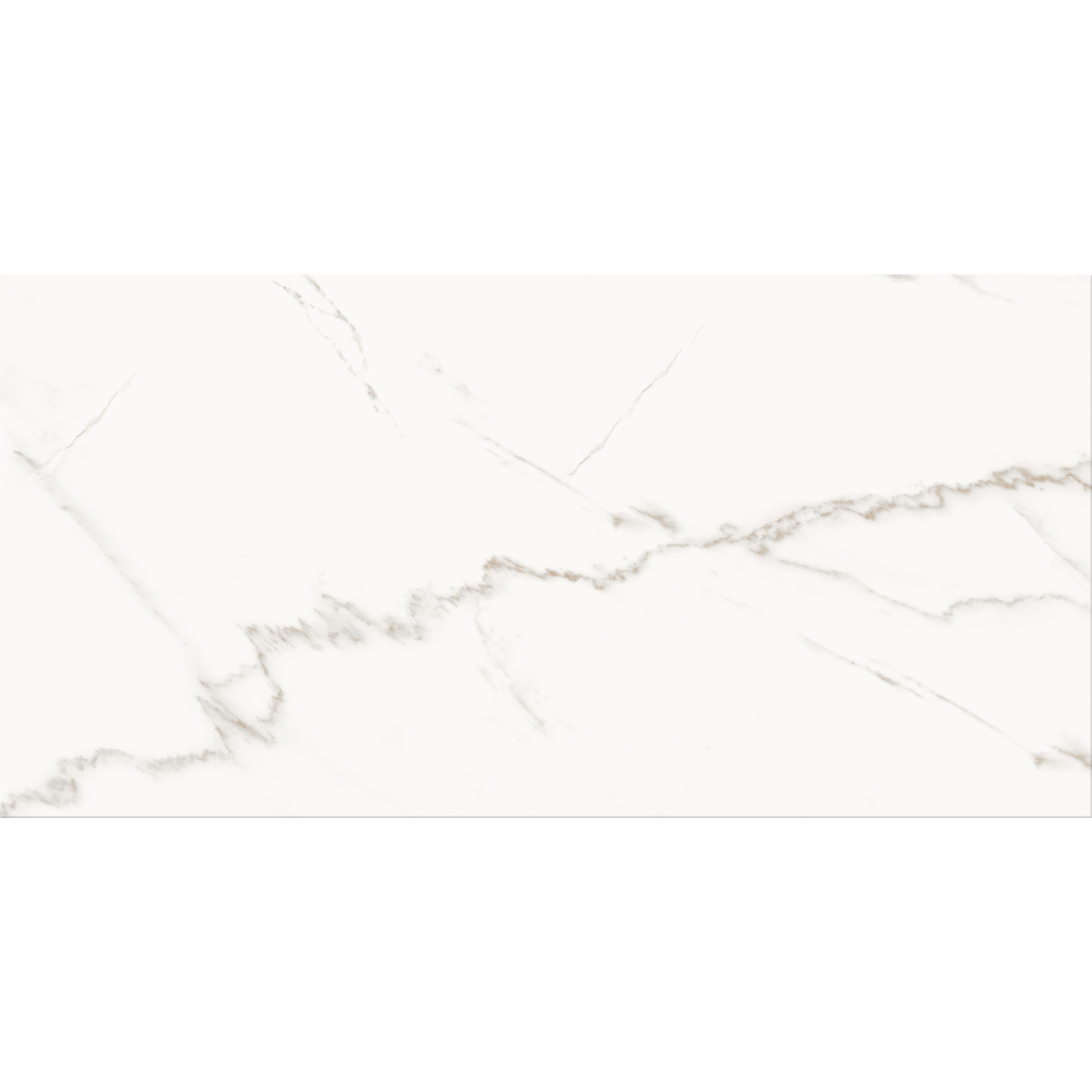 Fraianta interior Cersanit Stay Classy White Glossy Stone, 29.8 x 59.8 cm, 1.25 mp/cutie, alb