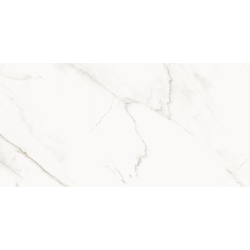 Fraianta interior Cersanit Stay Classy White Glossy Stone, 29.8 x 59.8 cm, 1.25 mp/cutie, alb