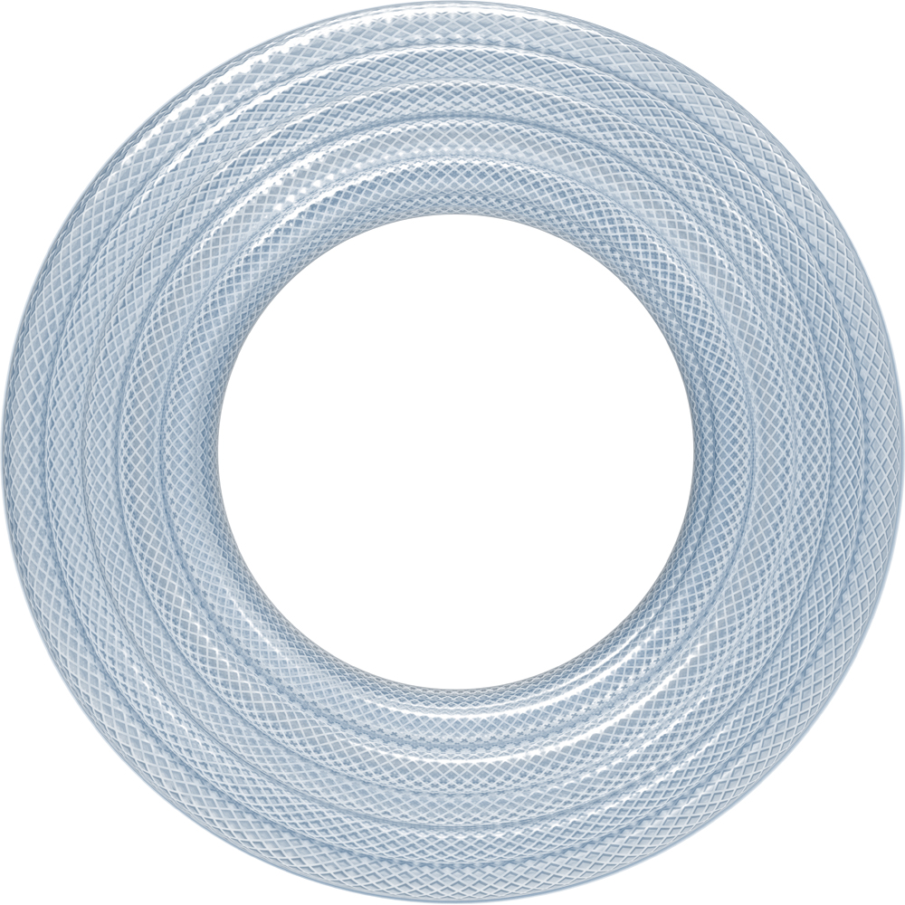 Furtun ranforsat Universal, 19 x 3.5 mm, transparent