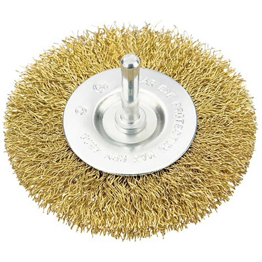 Perie disc sarma VERTO, 100mm, otel