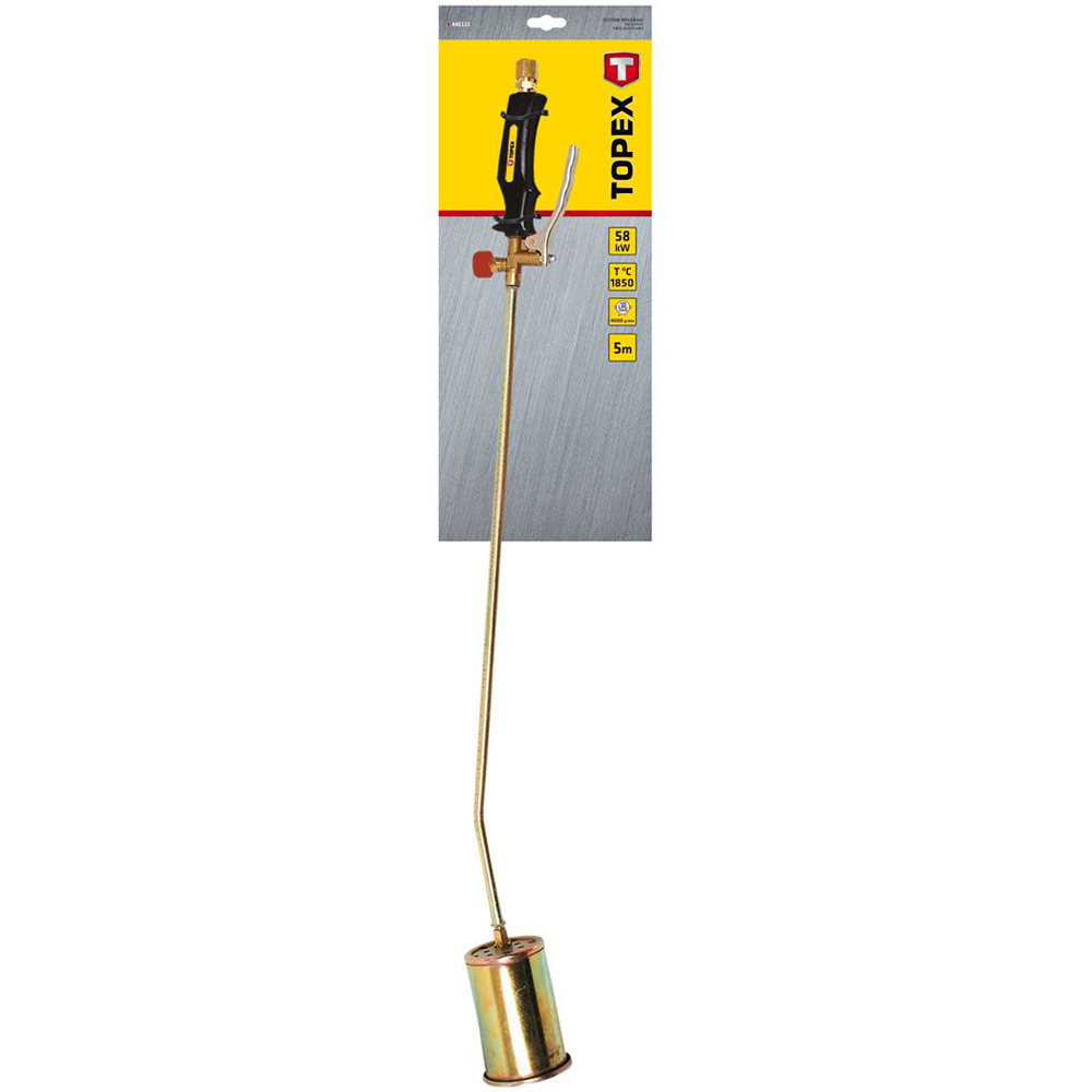 Arzator TOPEX, 58 kW, 1850C, furtun 5m