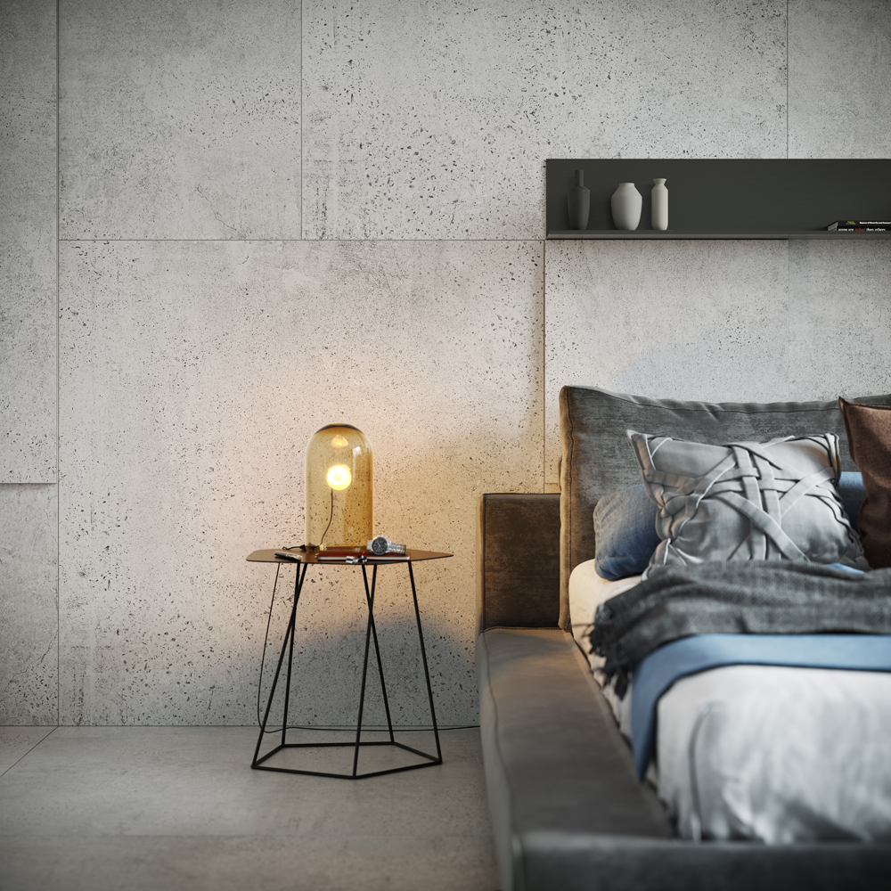 Gresie interior/exterior Cersanit Newstone, 120 x 60 cm, 1.43 mp/cutie, gri deschis