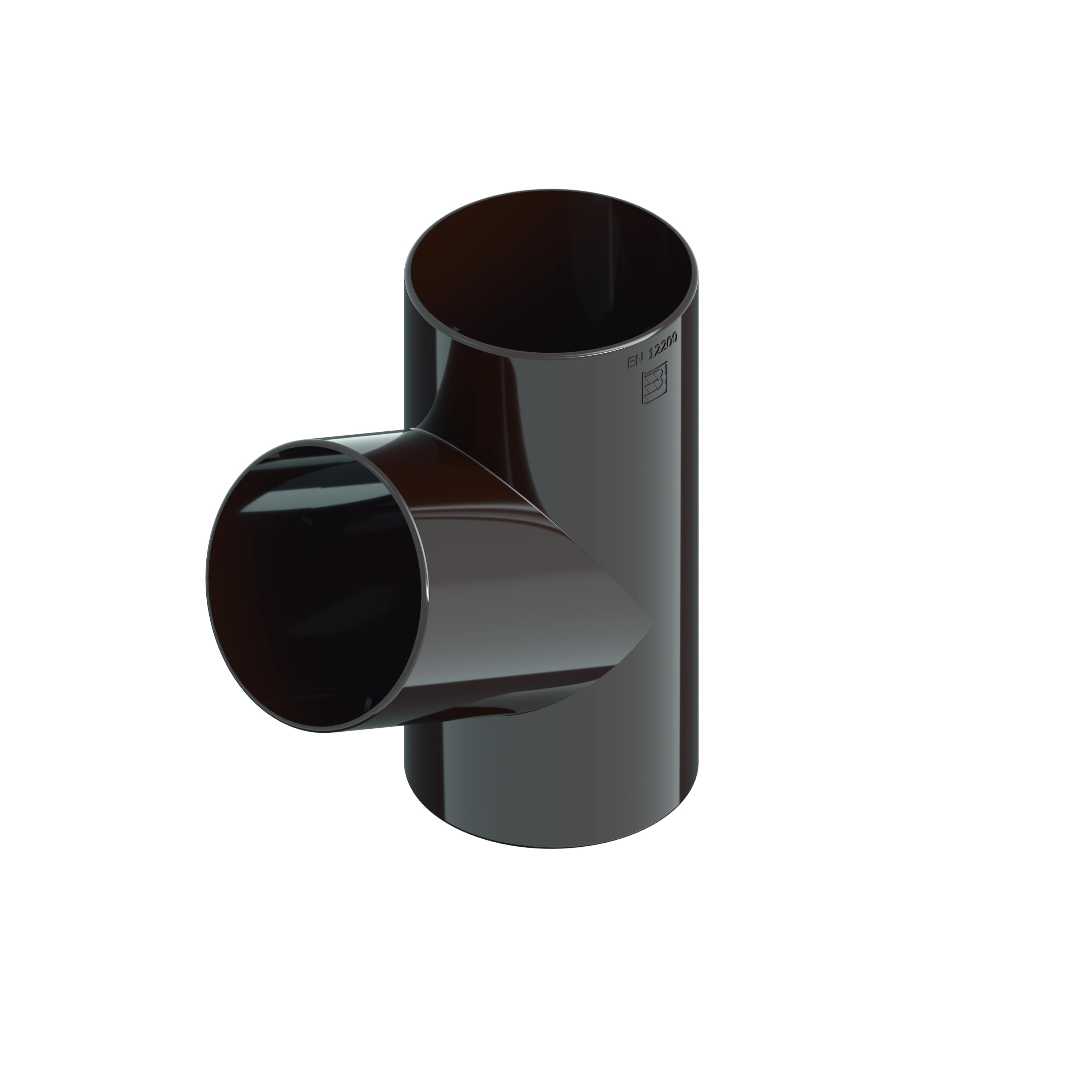 Ramificatie y PVC maro d80mm