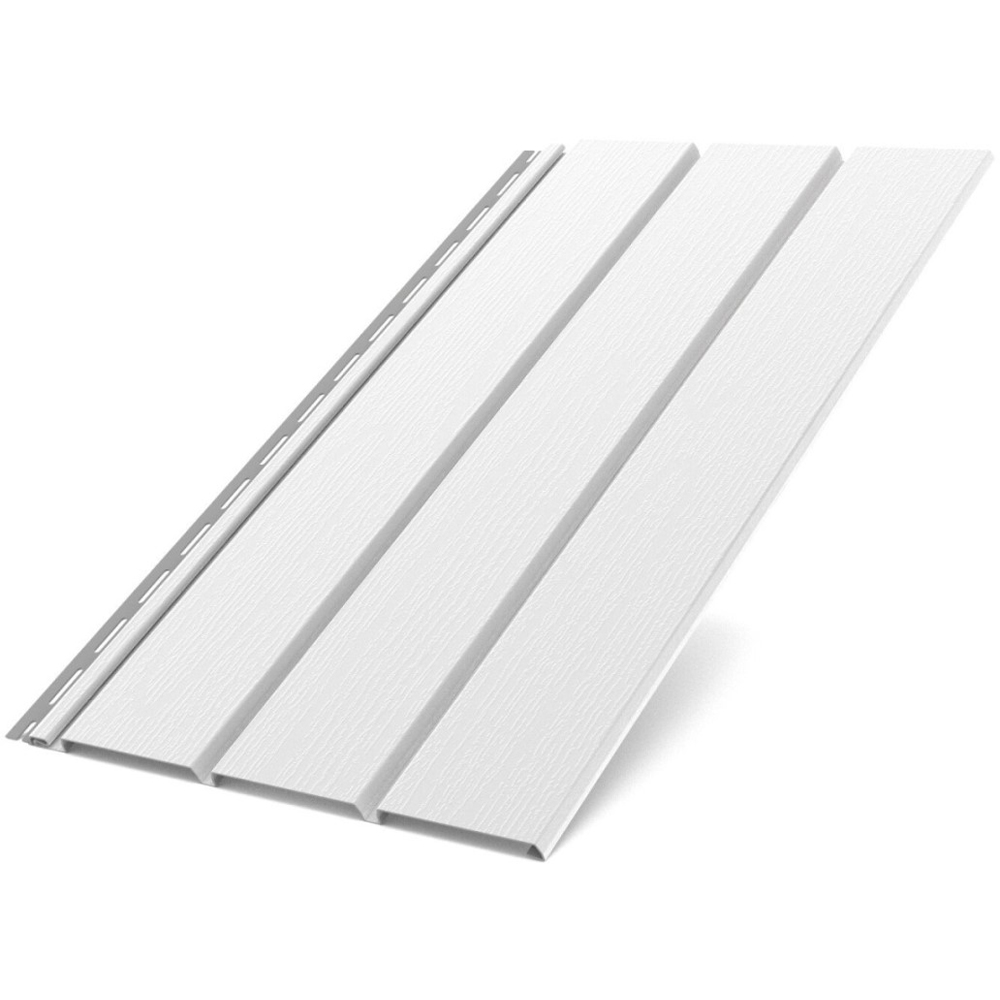 Lambriu PVC / Sageac drept SMART, 300 x 34 cm, alb (RAL 9010)
