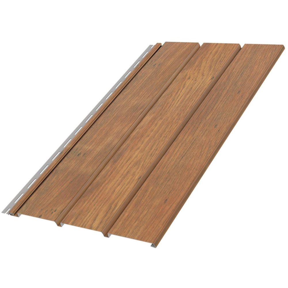 Lambriu PVC / Sageac drept SMART, 300 x 34 cm, auriu