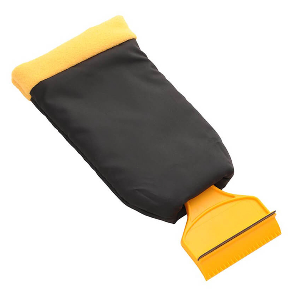 Racleta gheata cu manusa ROADMATE, 30cm, negru-galben