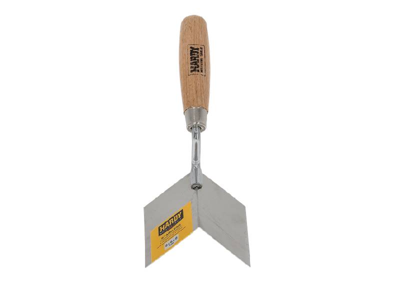 Mistrie inox, maner lemn, 8 x 6 x 6 cm