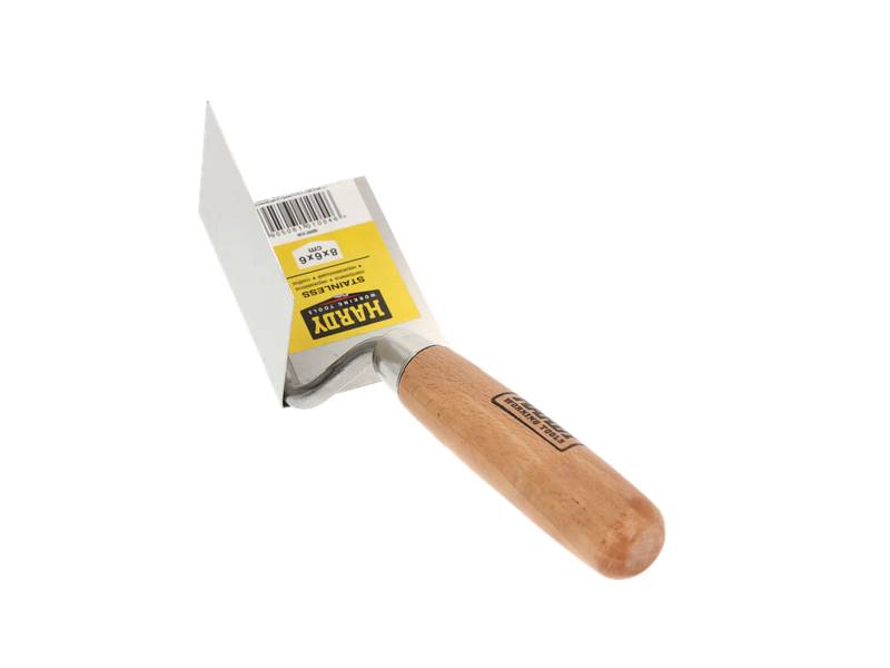 Mistrie inox, maner lemn, 8 X 6 X 6 cm