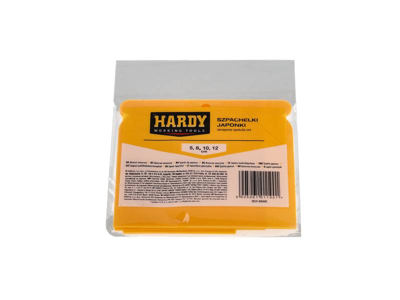 Set 4 spacluri Hardy, plastic, latime 50/80/100/120 mm