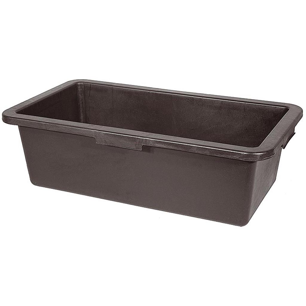 Vas dreptunghiular pentru constructii, 65 l, 70 x 40 x 30 cm, plastic