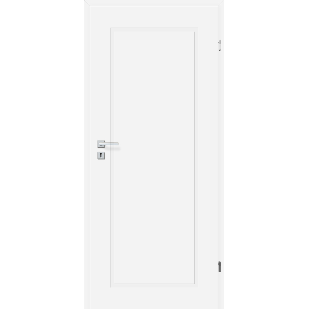 Usa interior CLASSEN Beta Model 6, fara geam, stanga, MDF, 60 x 204 cm, alb