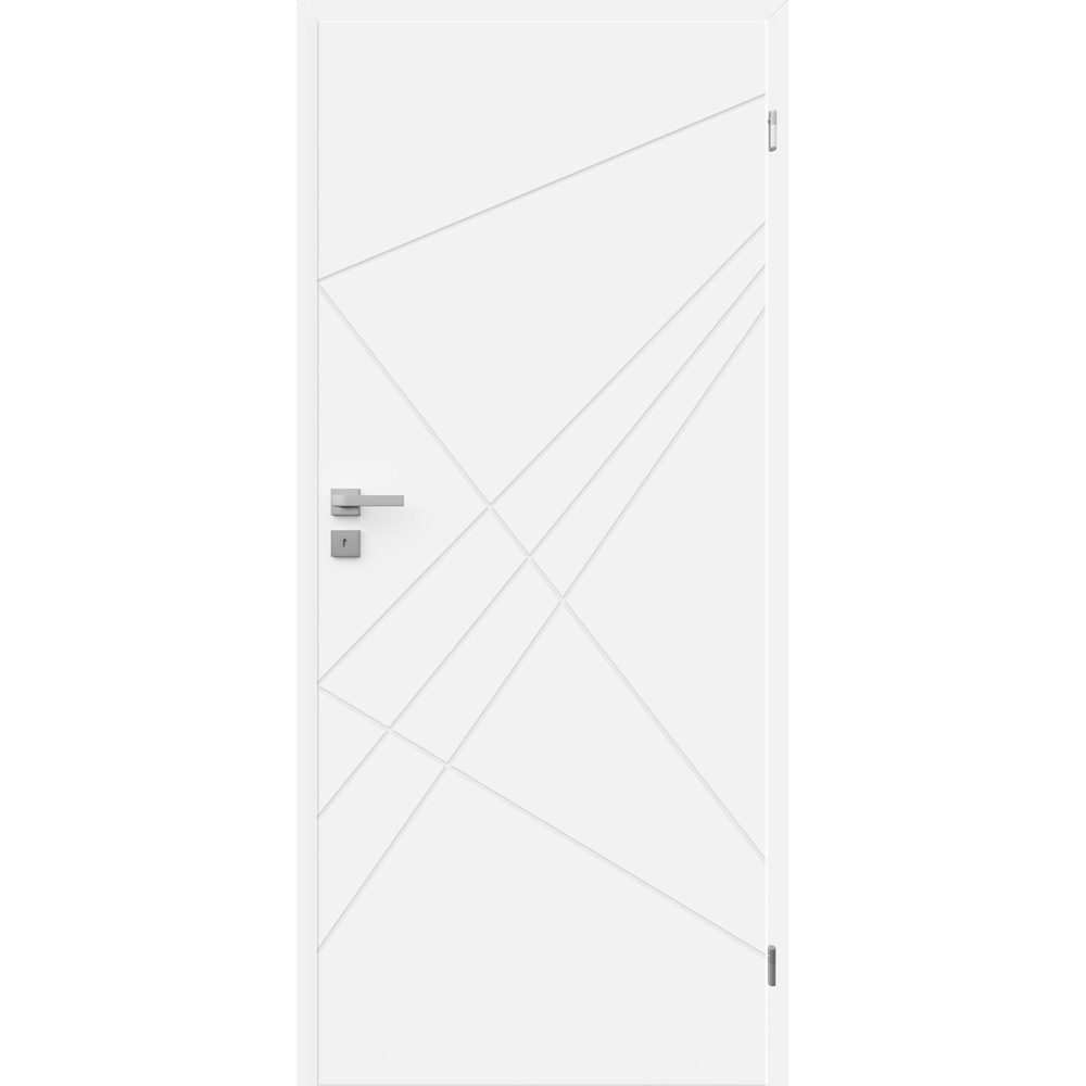 Usa interior CLASSEN Arventi Model 1, fara geam, dreapta, MDF, 70 x 204 cm, alb