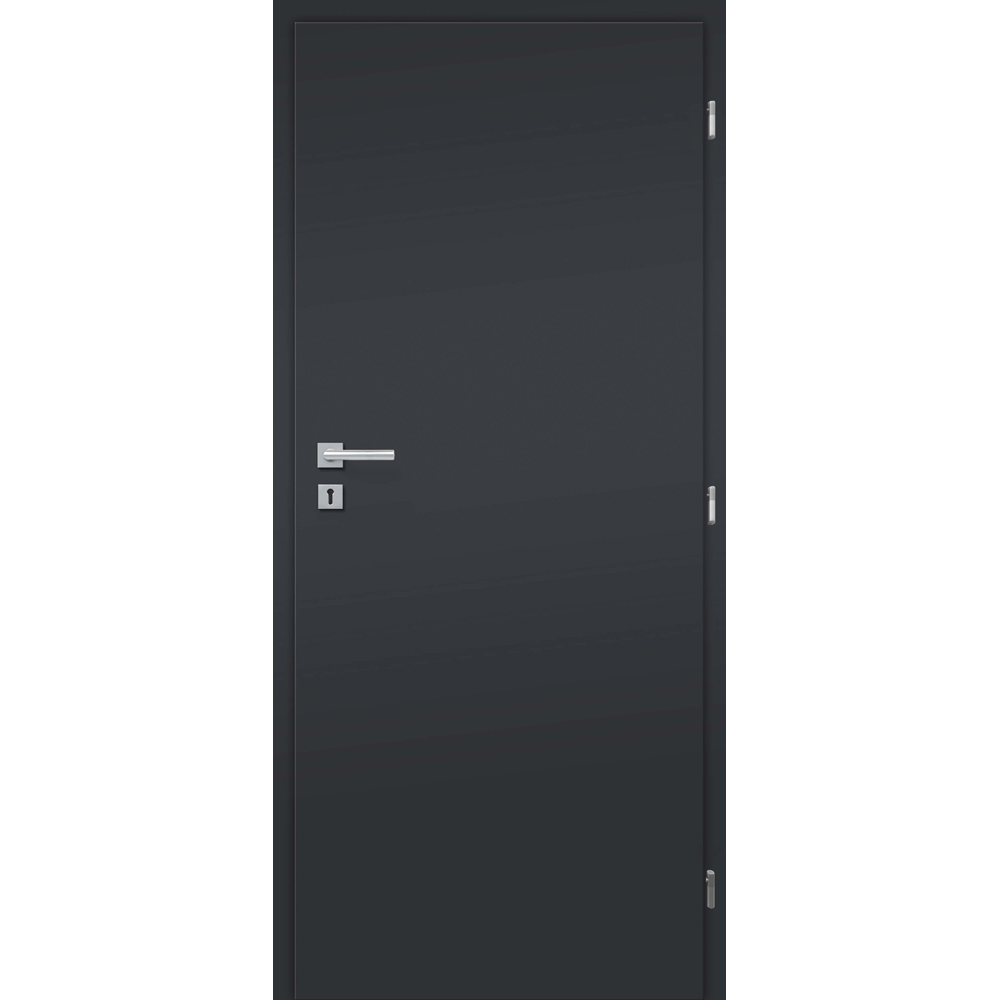 Usa interior CLASSEN Revo Model 1, fara geam, dreapta, MDF, 80 x 204 cm, gri antracit