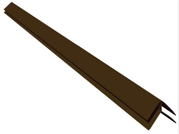 Profil colt universal lambriu, PVC, 300 x 1.2 cm Vilo
