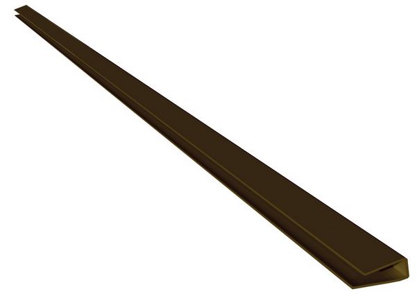 Profil terminatie lambriu, PVC, 300 x 1.2 cm Vilo