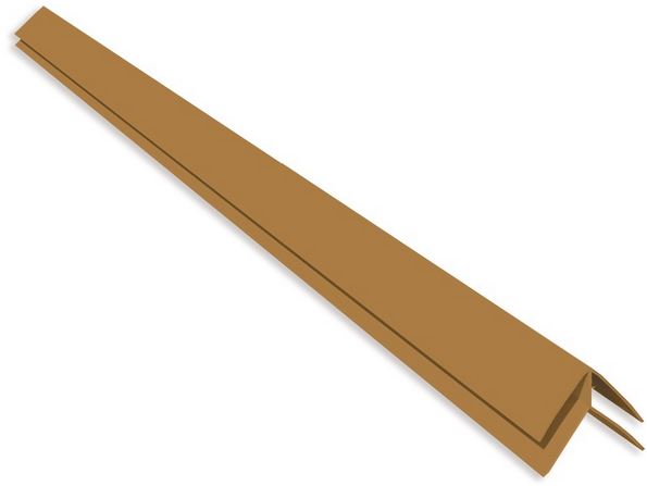 Profil colt universal stejar, 300 x 1.2 cm  Vilo