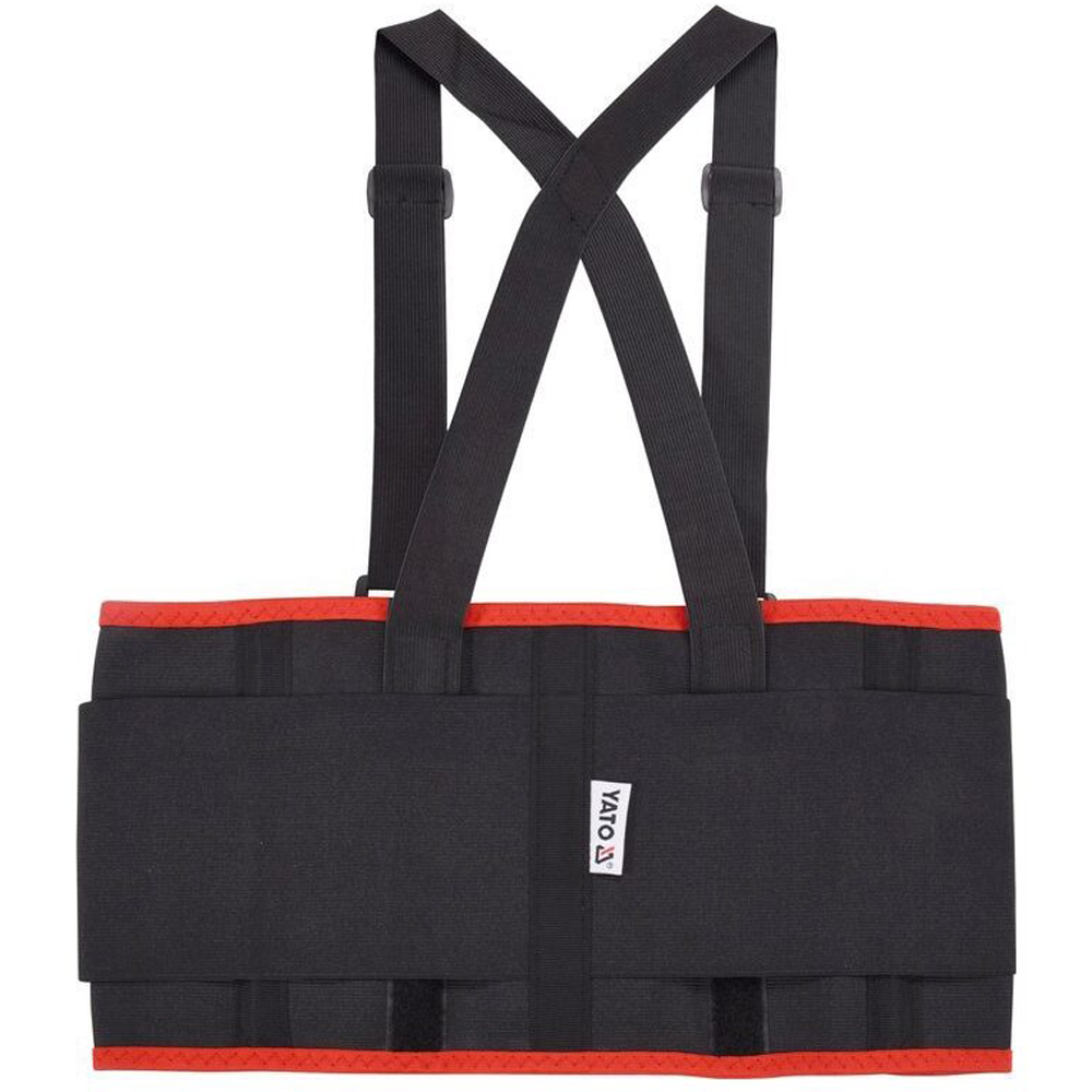 Centura elastica cu bretele YATO, L, negru
